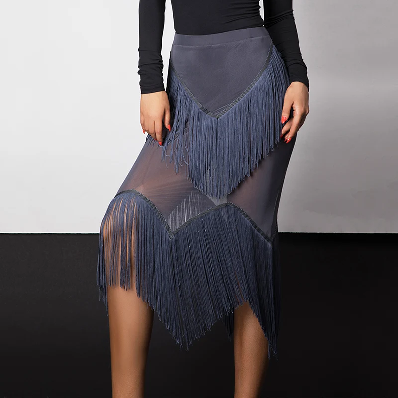 Fashion Women Latin Dance Skirt Tango Cha Cha Samba Rumba Practice Wear Fringe Skirts Ballroom Dancing Tassel Clothes DC1299
Fashion Women Latin Dance Skirt Tango Cha Cha Samba Rumba Practice Wear Fringe Skirts Ballroom Dancing Tassel Clothes DC1299
