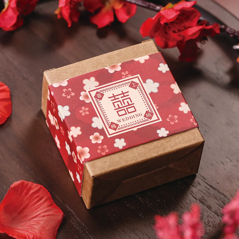 50Pcs ChineseRed Double Happiness Text Flowers Candy Box Square Package Box Wedding Party Favor Guests Decoration New Year Gift
50Pcs ChineseRed Double Happiness Text Flowers Candy Box Square Package Box Wedding Party Favor Guests Decoration New Year Gift