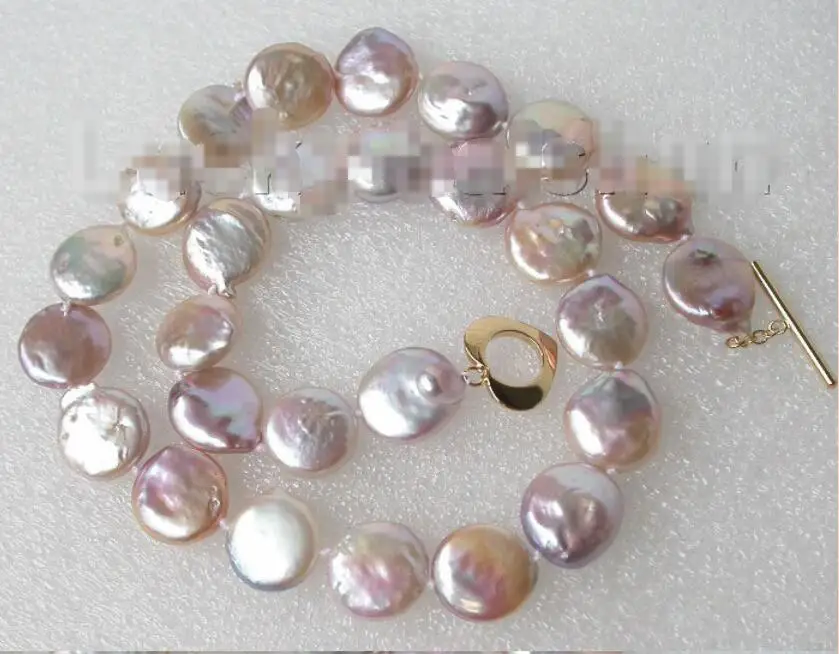 Hot sale new Style >>>>>natural 17" 14mm purple coin fastener freshwater pearls necklace j8732
Hot sale new Style >>>>>natural 17" 14mm purple coin fastener freshwater pearls necklace j8732