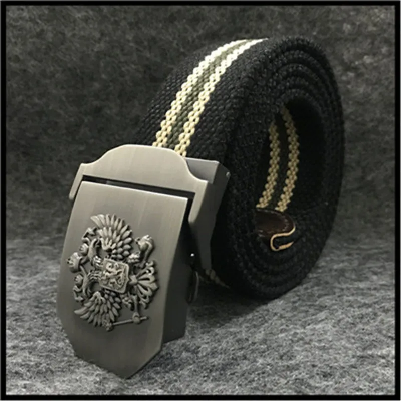 Unisex Russian National Emblem Canvas Tactical Belt High Quality Military Belts For Mens Women Luxury Patriot Jeans eagle Belt
Unisex Russian National Emblem Canvas Tactical Belt High Quality Military Belts For Mens Women Luxury Patriot Jeans eagle Belt