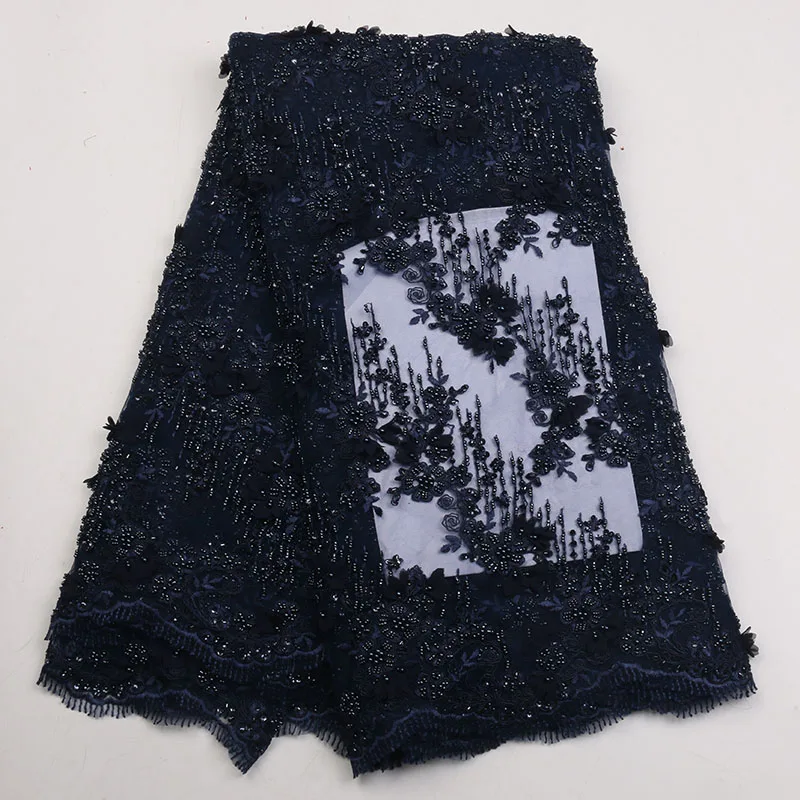 New came in 2018, quite heavy handmade African lace fabrics with beaded French tulle lace fabrics
New came in 2018, quite heavy handmade African lace fabrics with beaded French tulle lace fabrics