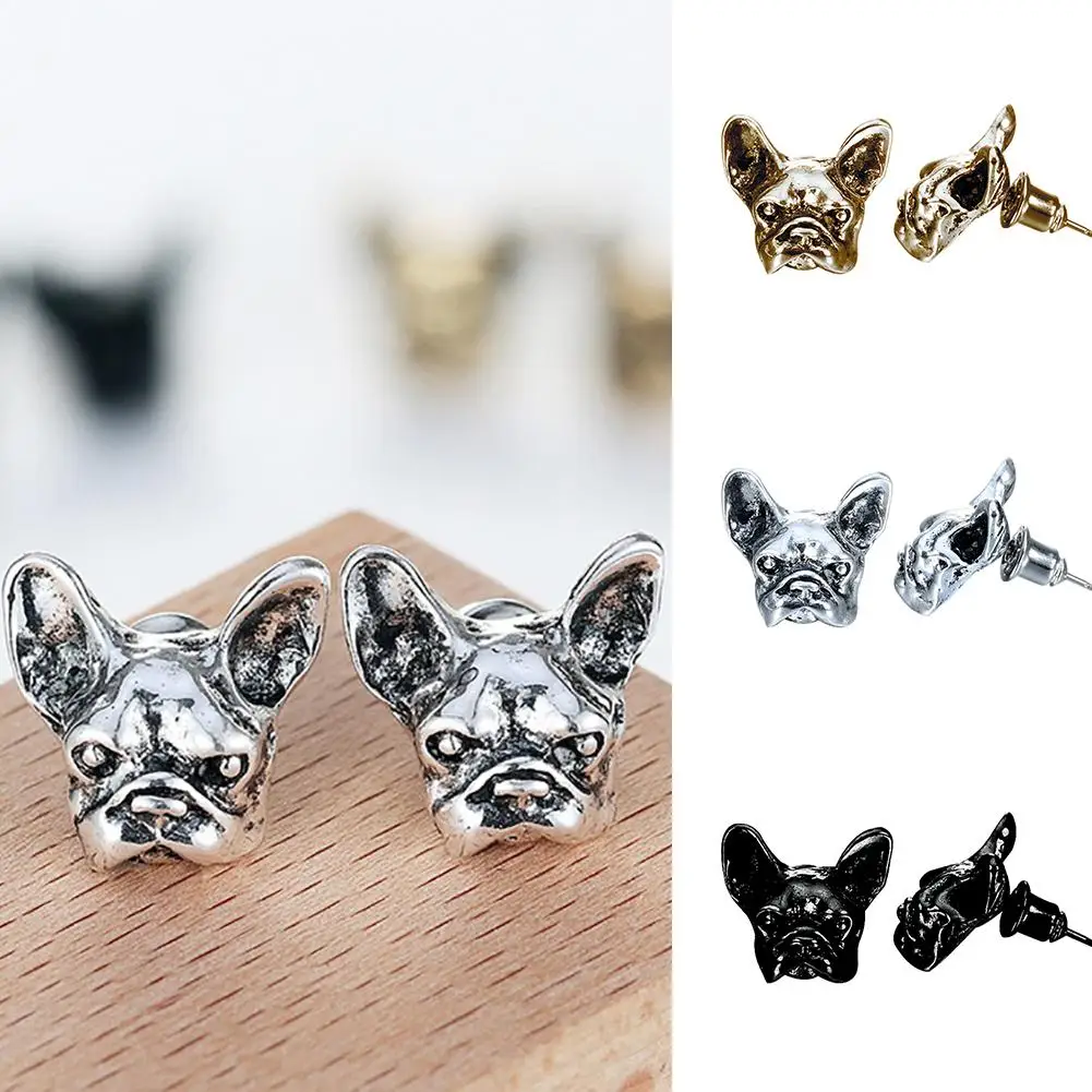 Vintage Bulldog Ear Studs Animal Earrings Party Women Shopping Jewelry Gift
Vintage Bulldog Ear Studs Animal Earrings Party Women Shopping Jewelry Gift