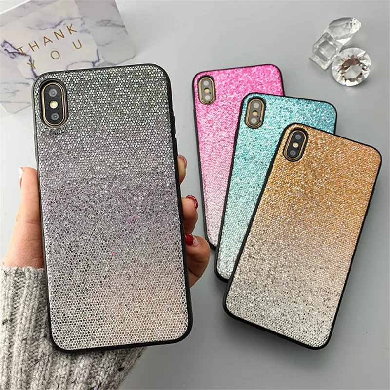 Fashion Colorful Gradient Glitter Powder Sparkle Sequins Case For iPhone 5 5S SE 6 6S 7 8 Plus X XS MAX XR Back Cover Caqa Couqa
Fashion Colorful Gradient Glitter Powder Sparkle Sequins Case For iPhone 5 5S SE 6 6S 7 8 Plus X XS MAX XR Back Cover Caqa Couqa