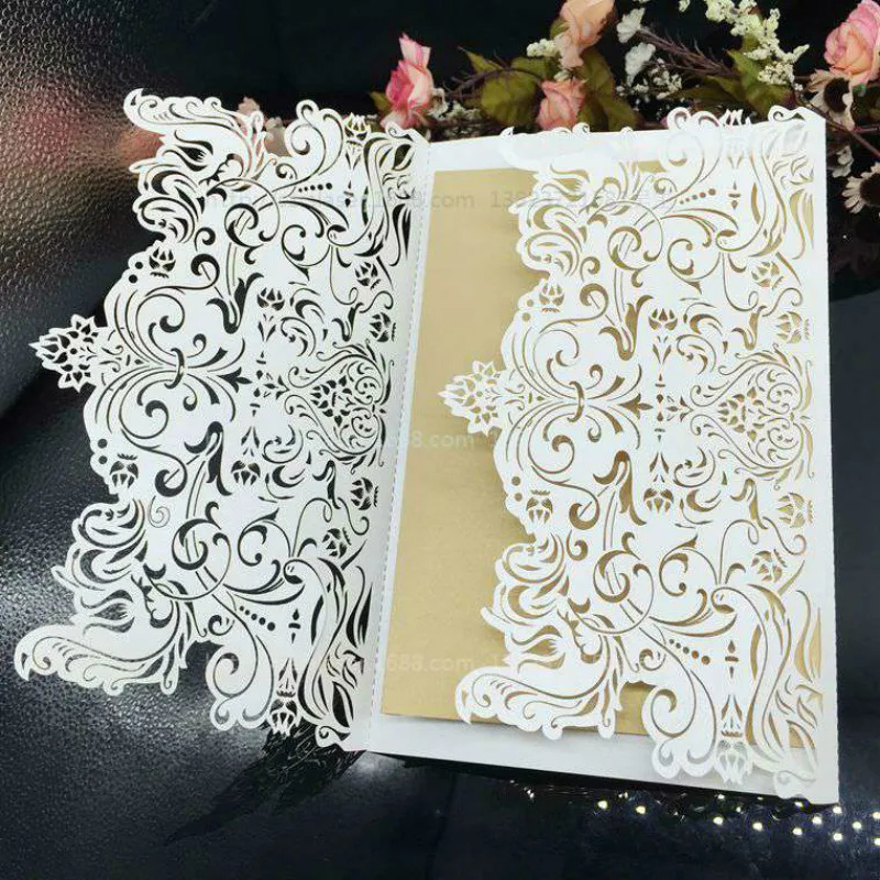 10 Pcs laser cut vintage Invitations Card elegant Wedding Party Invitations Card For Birthday Wedding Decoration Supplies 8Z
10 Pcs laser cut vintage Invitations Card elegant Wedding Party Invitations Card For Birthday Wedding Decoration Supplies 8Z