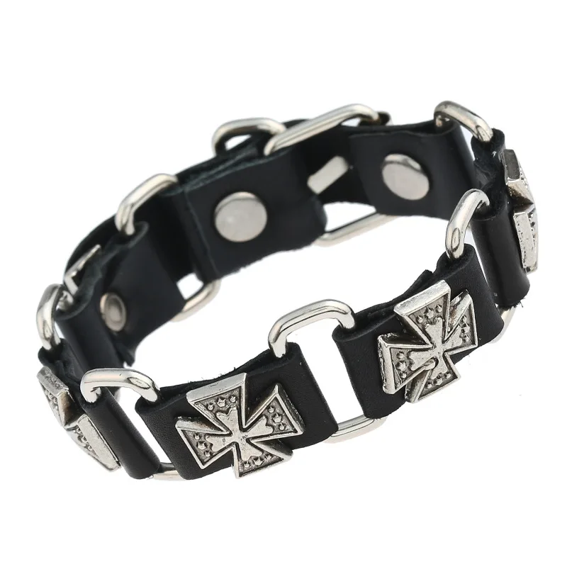 Cross Bracelet Wristband Male Punk Women Bracelets & Bangles For Men Jewelry Stainless Steel Charm Man Bracelet Vintage Homme
Cross Bracelet Wristband Male Punk Women Bracelets & Bangles For Men Jewelry Stainless Steel Charm Man Bracelet Vintage Homme