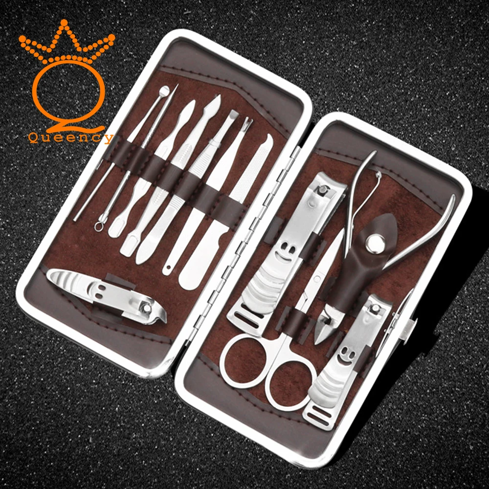 Manicure Set Professional Nail Clipper Kit Utility Pedicure Scissors Tweezer Knife Ear Pick Nails Art Beauty Tools Sets
Manicure Set Professional Nail Clipper Kit Utility Pedicure Scissors Tweezer Knife Ear Pick Nails Art Beauty Tools Sets