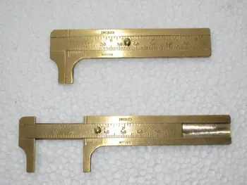 free shipping 2pcs/lot Brass Caliper 80MM double scale Slide Caliper Rule Vernier Calipers,Brass Gauge ruler jewelry making tool
free shipping 2pcs/lot Brass Caliper 80MM double scale Slide Caliper Rule Vernier Calipers,Brass Gauge ruler jewelry making tool