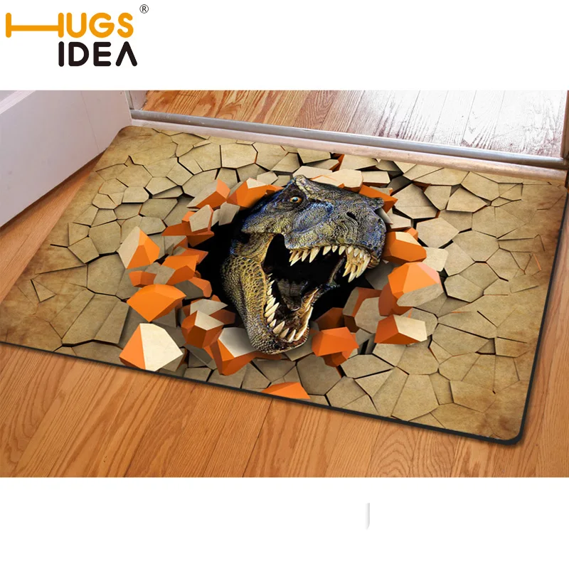 HUGSIDEA 40*60cm 3D Dinosaur Printed Carpet Non-slip Carpets and Area Rugs For Living Room Kids Bedroom Kitchen Doormat Tapies
HUGSIDEA 40*60cm 3D Dinosaur Printed Carpet Non-slip Carpets and Area Rugs For Living Room Kids Bedroom Kitchen Doormat Tapies