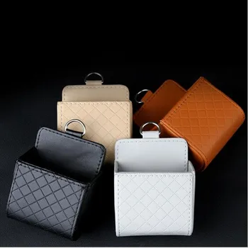 PU Leather Car Outlet Air Vent Seat Back Tidy Storage Coin Bag Air Conditioner Storage Mobile Phone Holder Bag Car Styling
PU Leather Car Outlet Air Vent Seat Back Tidy Storage Coin Bag Air Conditioner Storage Mobile Phone Holder Bag Car Styling