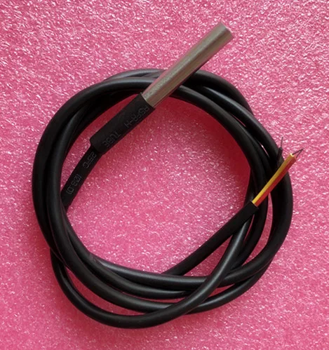 10PCS DS18B20 Stainless steel package 1 meters/meters waterproof DS18b20 temperature probe temperature sensor high quality
10PCS DS18B20 Stainless steel package 1 meters/meters waterproof DS18b20 temperature probe temperature sensor high quality