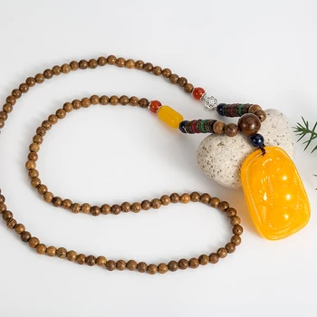 Wood Beads Long Necklaces For Women Men Geometric Pendant Necklace Unisex Religious Strand Necklace
Wood Beads Long Necklaces For Women Men Geometric Pendant Necklace Unisex Religious Strand Necklace