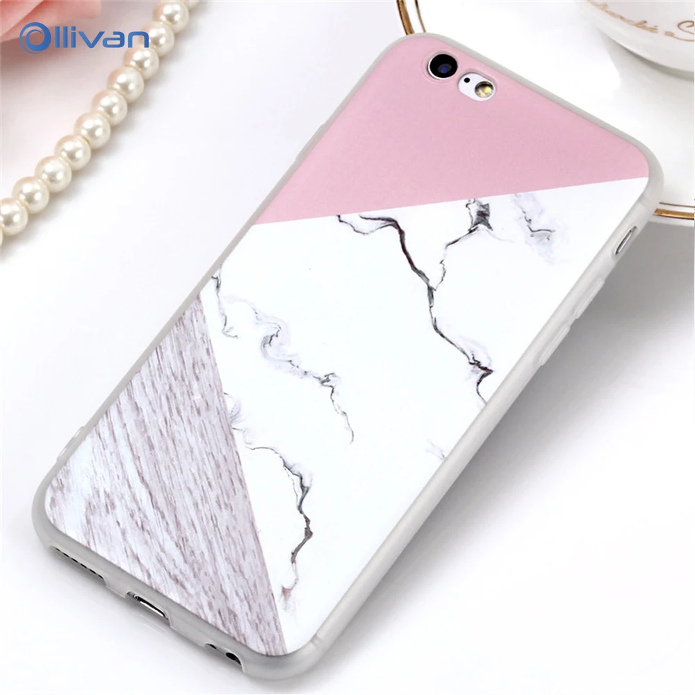 OLLIVAN Marble Phone Cases Luxury Soft Silicone cover For Samsung S9 S8 Plus Note 9 8 Case TPU Stone Fundas |