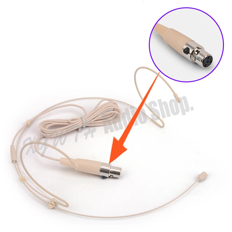 Perfect for Singing Concert Headset Microphone Mini 4 Pin XLR TA4F Cardioid Condenser Mic for Shure Wireless Bodypack
Perfect for Singing Concert Headset Microphone Mini 4 Pin XLR TA4F Cardioid Condenser Mic for Shure Wireless Bodypack