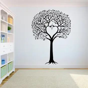Tree Wall Decal Sticker Bedroom tree of life roots birds flying away home dec big tree A7-019 
Tree Wall Decal Sticker Bedroom tree of life roots birds flying away home dec big tree A7-019
