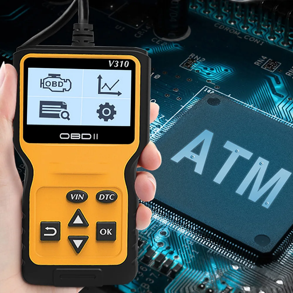 2019 New V310 Car Code Reader Auto CAN OBD2 Scanner V1.1 16pin Male Engine Coolant Temp Car Speed Probe OBDII Diagnostic Tool
2019 New V310 Car Code Reader Auto CAN OBD2 Scanner V1.1 16pin Male Engine Coolant Temp Car Speed Probe OBDII Diagnostic Tool