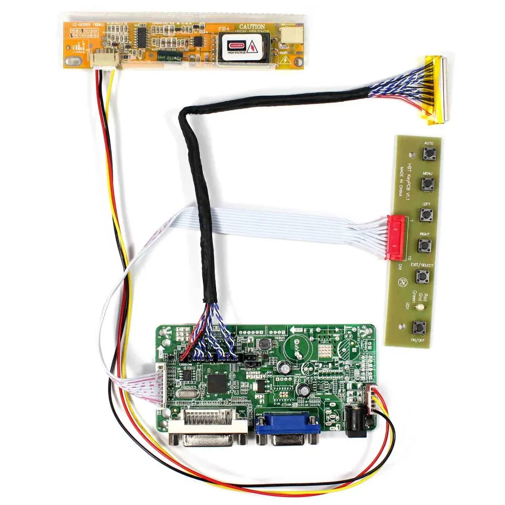 DVI+VGA LCD Controller Board For 17inch 1440x900 B170PW03 LP171WP4 LTN170WX LCD Screen
DVI+VGA LCD Controller Board For 17inch 1440x900 B170PW03 LP171WP4 LTN170WX LCD Screen