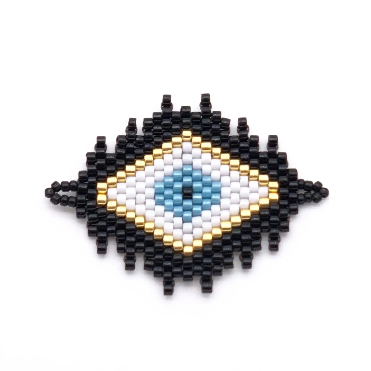 Shinus 10Pcs/lot MIYUKI Bracelet Evil Eye Pendant Necklace DIY Handmade Jewelry Bracelet Accessories Woven Delica Seed Bead 2019
Shinus 10Pcs/lot MIYUKI Bracelet Evil Eye Pendant Necklace DIY Handmade Jewelry Bracelet Accessories Woven Delica Seed Bead 2019