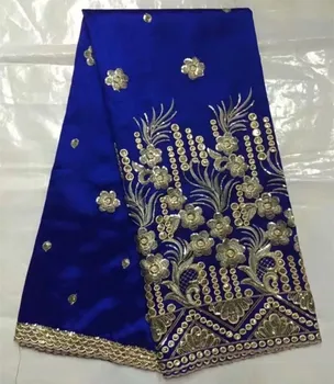 African George Lace Fabric With Sequin Fabric 2018 High Quality Latest Nigerian French Embroidery Lace Fabric For Wedding Dress
African George Lace Fabric With Sequin Fabric 2018 High Quality Latest Nigerian French Embroidery Lace Fabric For Wedding Dress