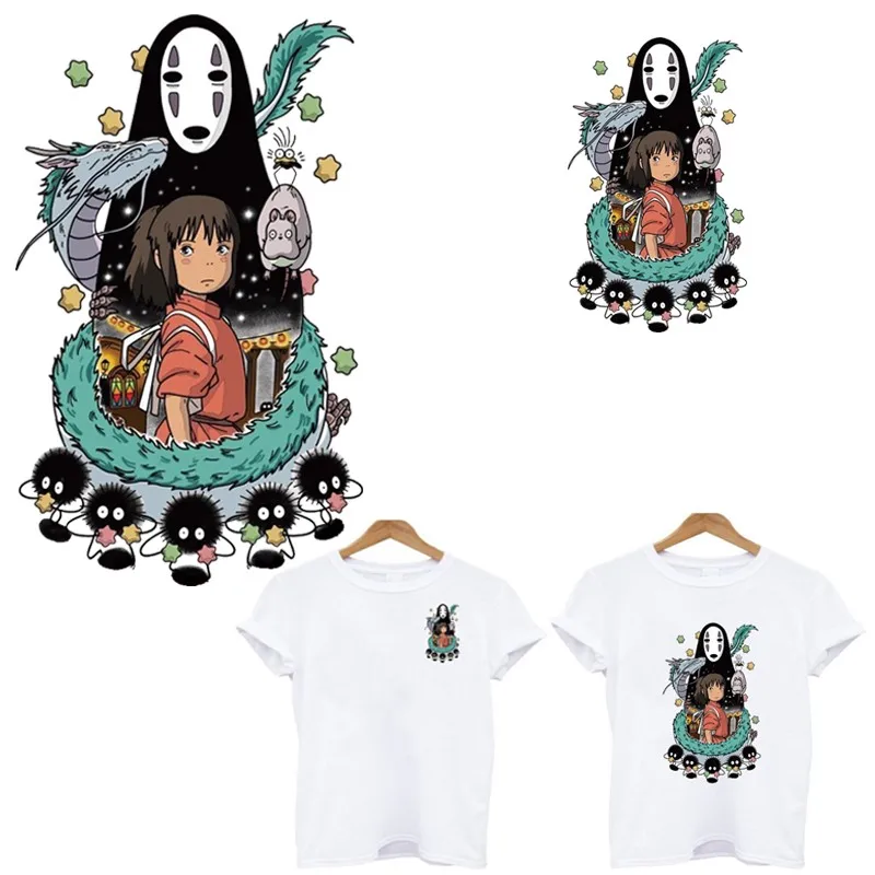 stripes on clothes Spirited Away Miyazaki Hayao patch iron on patches application of one ironing printing for clothing applique
stripes on clothes Spirited Away Miyazaki Hayao patch iron on patches application of one ironing printing for clothing applique