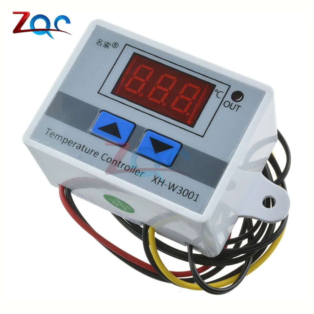 XH-W3001 W3001 Temperature Controller Digital LED Thermostat Controller Thermometer Thermo Controller Switch Probe DC 12V
XH-W3001 W3001 Temperature Controller Digital LED Thermostat Controller Thermometer Thermo Controller Switch Probe DC 12V