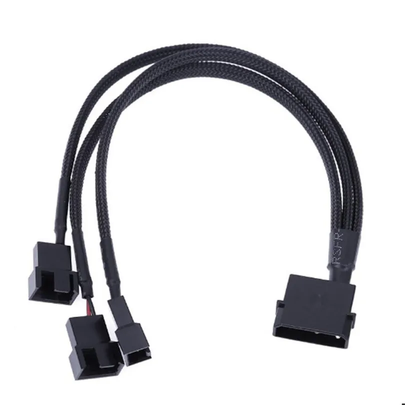 Hot Selling Molex 4 Pin To 3 x 3/4-pin 5v12v Usb Sleeved Dual Fan Power Adapter Cable 30cm Dec12
Hot Selling Molex 4 Pin To 3 x 3/4-pin 5v12v Usb Sleeved Dual Fan Power Adapter Cable 30cm Dec12