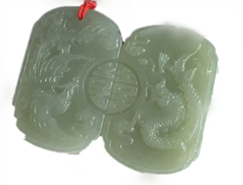Natural Hetian Jade Dragon Pendant Pendant Necklace Valentine's Day Best Gift with Certificate
Natural Hetian Jade Dragon Pendant Pendant Necklace Valentine's Day Best Gift with Certificate