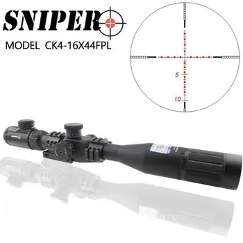 SNIPER CK4-16X44FPL Compact First Focal Plane Hunting Rifle Scope Red / Green Reticle Tactical Optical Sight FFP Riflescopes
SNIPER CK4-16X44FPL Compact First Focal Plane Hunting Rifle Scope Red / Green Reticle Tactical Optical Sight FFP Riflescopes