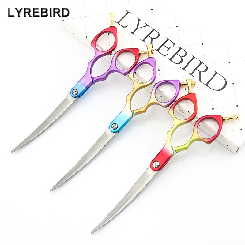 Professional Dog Grooming Scissors Curved Light Dog Pet Hair Scissors 6 Inch 6.5 Inch Cat Curved Scissors Super JP440C Lyrebird
Professional Dog Grooming Scissors Curved Light Dog Pet Hair Scissors 6 Inch 6.5 Inch Cat Curved Scissors Super JP440C Lyrebird