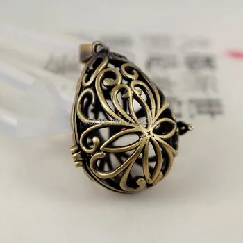Antique Bronze tone Brushed Brass Teardrop Hollow Filigree Locket Cage Pendant Findings Craft Essential Oil Diffuser Wholesale
Antique Bronze tone Brushed Brass Teardrop Hollow Filigree Locket Cage Pendant Findings Craft Essential Oil Diffuser Wholesale