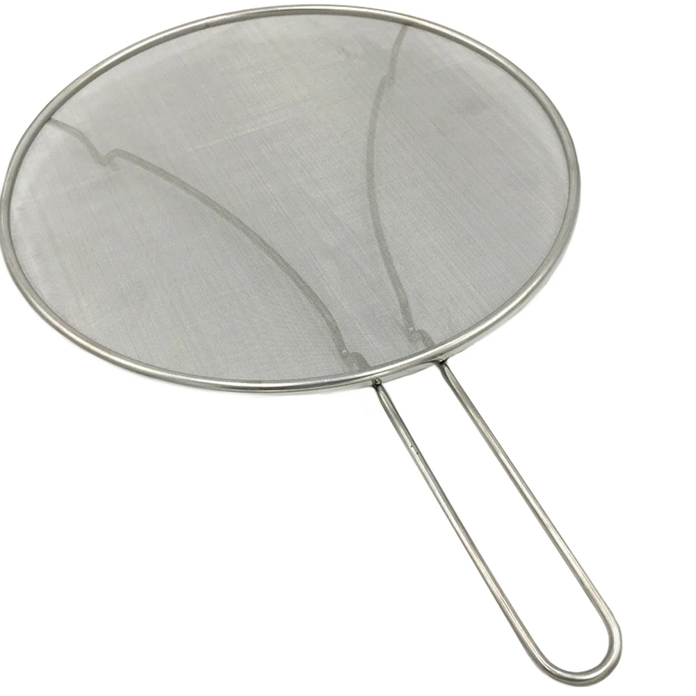 Splatter Screen Portable Multifunctional Stainless Steel Grease Guard Kitchen Supplies For Frying Pan Skillet Lid Practical
Splatter Screen Portable Multifunctional Stainless Steel Grease Guard Kitchen Supplies For Frying Pan Skillet Lid Practical
