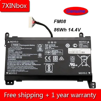 7XINbox 86Wh 5675mAh 14.4V Genuine FM08 Laptop Battery For HP Omen 17-an014ng HSTNN-LB8B 922753-421 922977-855 Series 16 Cables
7XINbox 86Wh 5675mAh 14.4V Genuine FM08 Laptop Battery For HP Omen 17-an014ng HSTNN-LB8B 922753-421 922977-855 Series 16 Cables