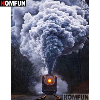 HOMFUN Full Square/Round Drill 5D DIY Diamond Painting "Train scenery"Embroidery Cross Stitch 5D Home Decor Gift A16297
HOMFUN Full Square/Round Drill 5D DIY Diamond Painting "Train scenery"Embroidery Cross Stitch 5D Home Decor Gift A16297