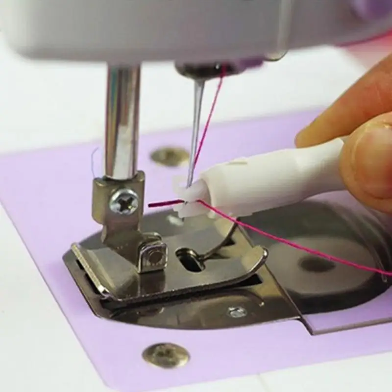 Wholesale Creative Machine Sew Compact Needle Threader Insertion Applicator Handle Thread for Sewing Tool
Wholesale Creative Machine Sew Compact Needle Threader Insertion Applicator Handle Thread for Sewing Tool