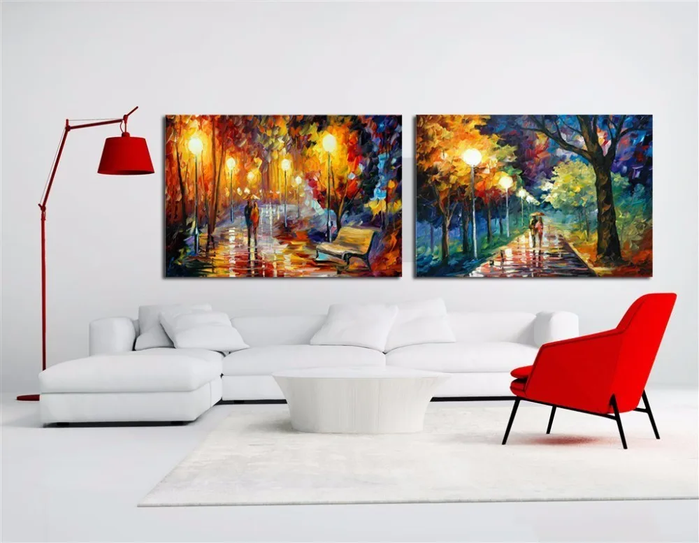 Современные wall art Абстрактная живопись маслом холст плакат картины гостиная