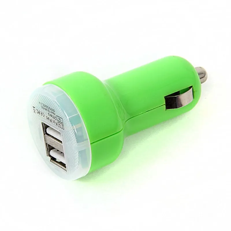 Car USB Charger Quick Charge 1PC Dual 2 Port USB Car Charger Adapter for iPad iPhone