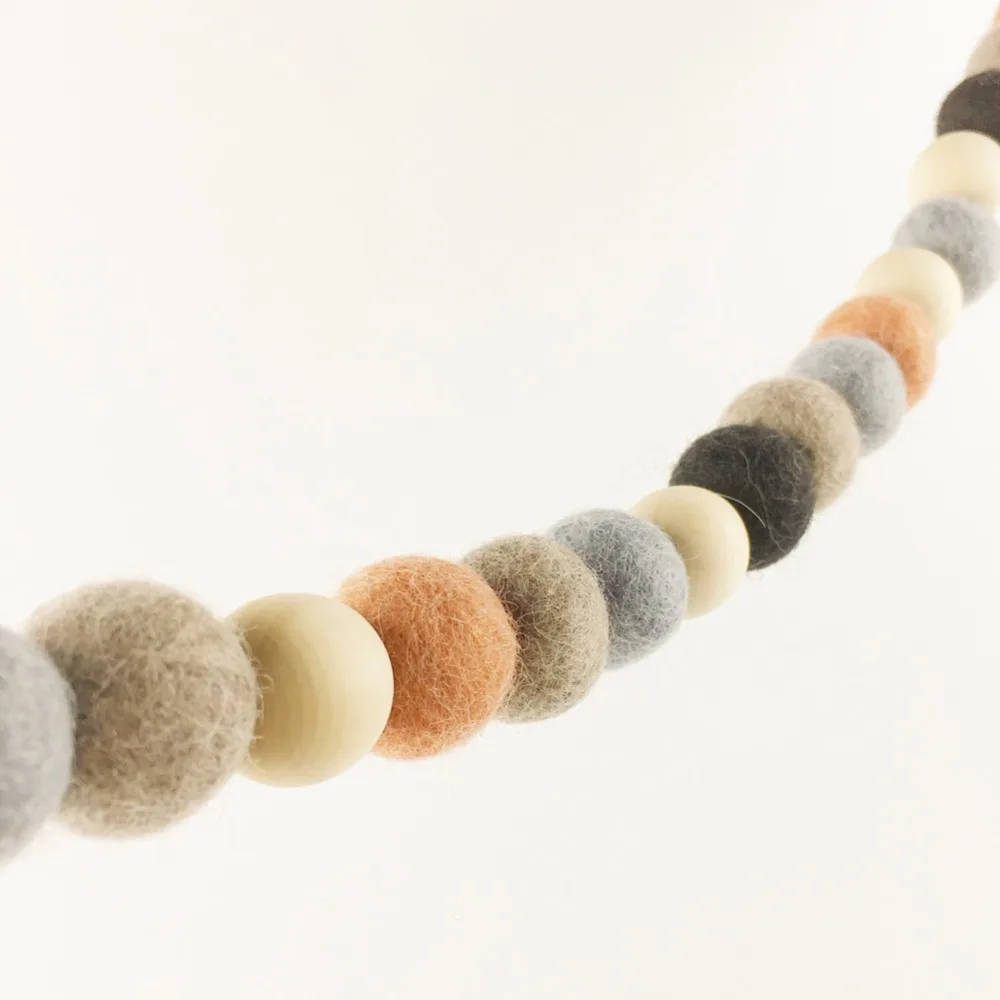 Let's make 100% Wool Felt Balls Garland lovely Baby Shower Gift(40pc 20mm)mint Neutral Garland, Nursery,Banner, Wall 
Let's make 100% Wool Felt Balls Garland lovely Baby Shower Gift(40pc 20mm)mint Neutral Garland, Nursery,Banner, Wall