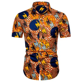 Mens Hawaiian Shirts Men's Summer New Style Hawaiian Printed Short-Sleeved Shirt Fashion Blouse Top Camisa Masculina Plus Size
Mens Hawaiian Shirts Men's Summer New Style Hawaiian Printed Short-Sleeved Shirt Fashion Blouse Top Camisa Masculina Plus Size