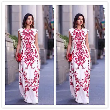 New Women Elegant Print Floral Long Maxi Evening Party Gown Beach
New Women Elegant Print Floral Long Maxi Evening Party Gown Beach