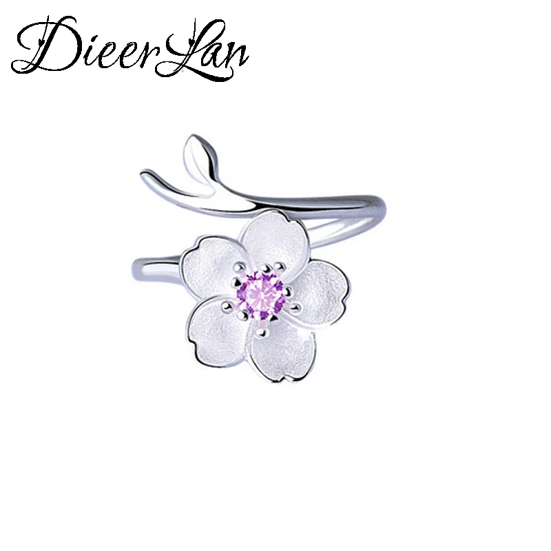 Fashion 925 Sterling Silver Cherry Blossoms Open Rings For Women Jewelry Finger Ring For Party Fashion sterling-silver-jewelry
Fashion 925 Sterling Silver Cherry Blossoms Open Rings For Women Jewelry Finger Ring For Party Fashion sterling-silver-jewelry