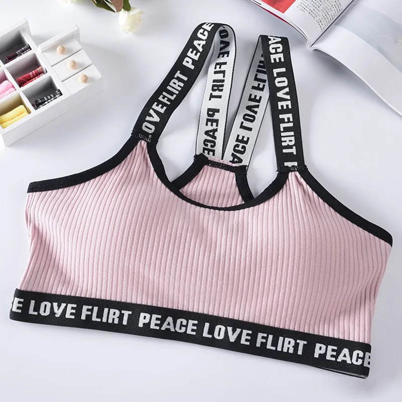 Fashion Letter Print Bra Top Fitness Bra Push Up Underwear Cotton Tops Women Active Bra Underwear
Fashion Letter Print Bra Top Fitness Bra Push Up Underwear Cotton Tops Women Active Bra Underwear