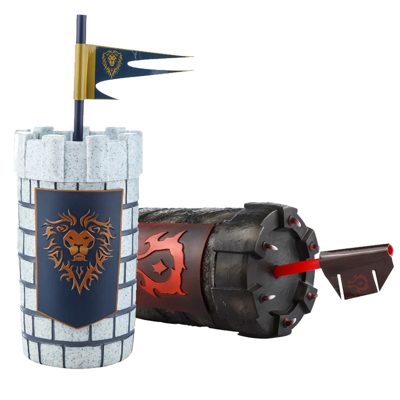 Anime World of WOW Horde Alliance High capacity Castle Cup Mug Straw Water 1100ml
Anime World of WOW Horde Alliance High capacity Castle Cup Mug Straw Water 1100ml