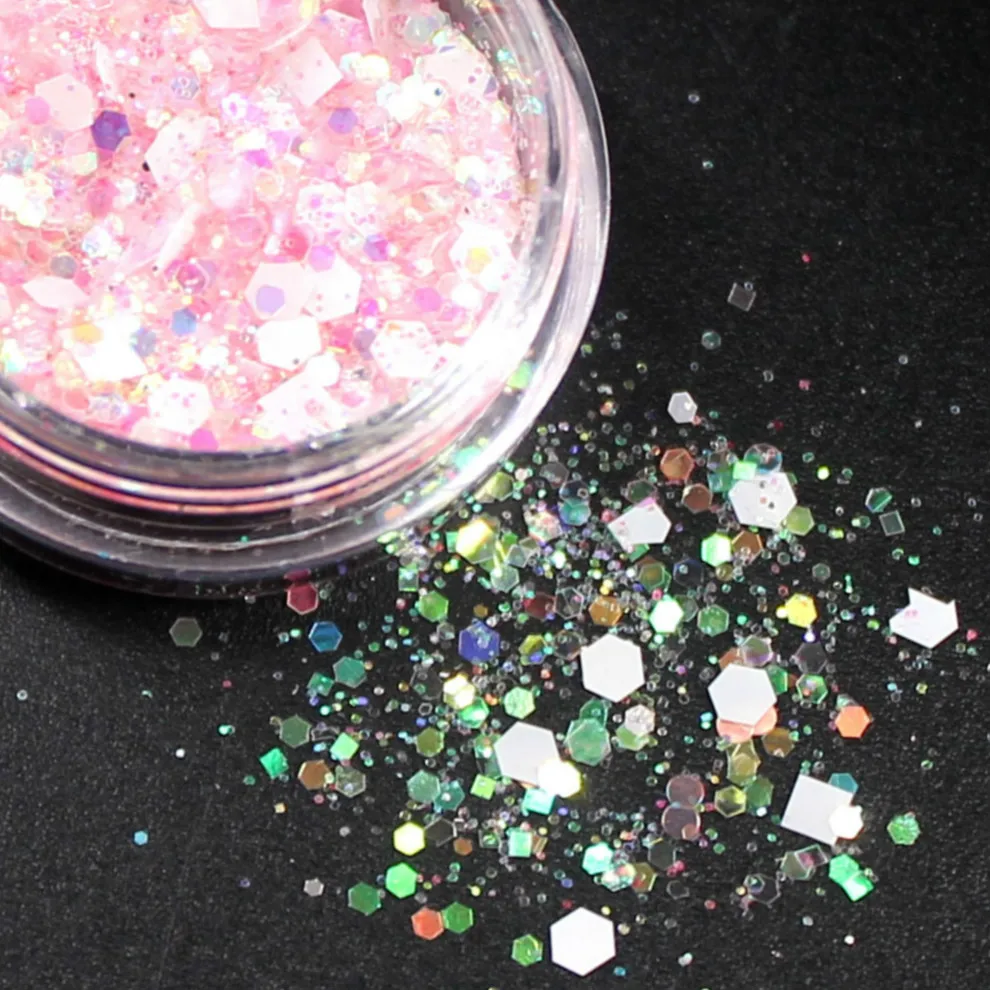 Snow White AB Chameleon Color Sequins Nail Art Glitter Flakes UV Gel Polish Star Heart Flower Paillette Decor Tools
Snow White AB Chameleon Color Sequins Nail Art Glitter Flakes UV Gel Polish Star Heart Flower Paillette Decor Tools
