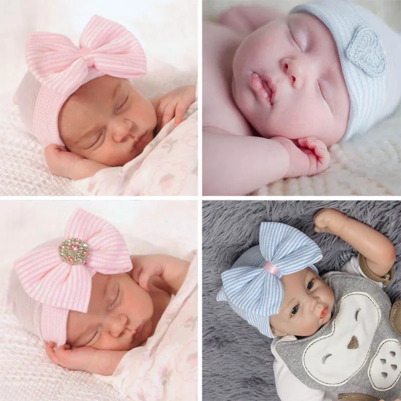 Crochet Baby winter Hat Newborn Beanie With Bow For Baby Girls Cotton Knit Beanie Infant Striped Caps Toddler Hat Accessories
Crochet Baby winter Hat Newborn Beanie With Bow For Baby Girls Cotton Knit Beanie Infant Striped Caps Toddler Hat Accessories