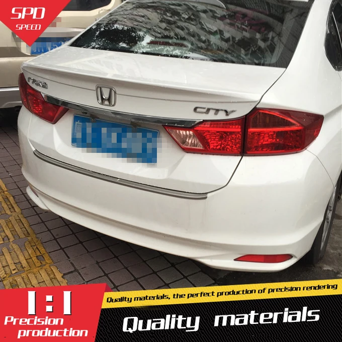 For Honda City Spoiler High Quality ABS Material Car Rear Wing Primer Color Rear Spoiler For Honda City Spoiler B 2015-2016
For Honda City Spoiler High Quality ABS Material Car Rear Wing Primer Color Rear Spoiler For Honda City Spoiler B 2015-2016