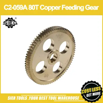 Free Shipping!/C2-059A 80T Copper Feeding Gear/SIEG C2/C3 80T Copper Feeding Gear
Free Shipping!/C2-059A 80T Copper Feeding Gear/SIEG C2/C3 80T Copper Feeding Gear