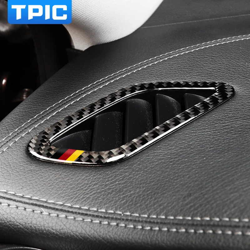 TPIC Carbon Fiber Dashboard Air Outlet Frame Auto Sticker Car Styling For mercedes A Class 2013-2018 CLA 2014-2018 GLA 2015-2018
TPIC Carbon Fiber Dashboard Air Outlet Frame Auto Sticker Car Styling For mercedes A Class 2013-2018 CLA 2014-2018 GLA 2015-2018