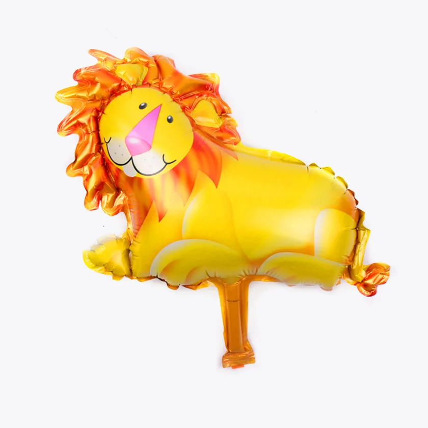 XXPWJ Free Shipping Mini Children Toys Lion Aluminum Balloon Children's Day Party Decorative Decoration B-057 | Дом и сад