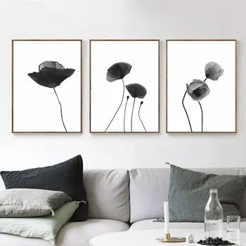 Nordic Art Flowers Plant Canvas Poster Minimalism Painting Black White Abstract Wall Picture Print Modern Home Living Room Decor
Nordic Art Flowers Plant Canvas Poster Minimalism Painting Black White Abstract Wall Picture Print Modern Home Living Room Decor