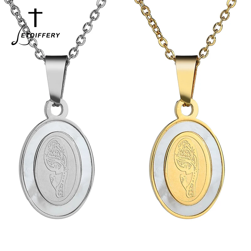 Letdiffery Elegant Virgin Mary Prayer Medallion Mother Of God Amulet Pendant Necklace For Mother's Gift
Letdiffery Elegant Virgin Mary Prayer Medallion Mother Of God Amulet Pendant Necklace For Mother's Gift