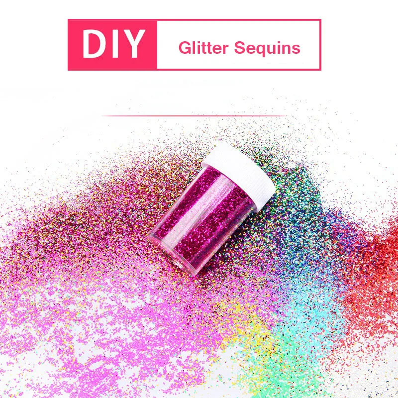 Colordul Glitter Sequins DIY Scrapbooking Album Craft Nail Art Cosmetic Beauty Decor Paillettes DIY Jewelry Resin Clay Stuff
Colordul Glitter Sequins DIY Scrapbooking Album Craft Nail Art Cosmetic Beauty Decor Paillettes DIY Jewelry Resin Clay Stuff